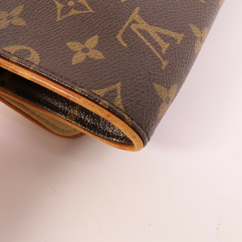 LOUIS VUITTON Monogram Pochette Twin GM肩背袋-10