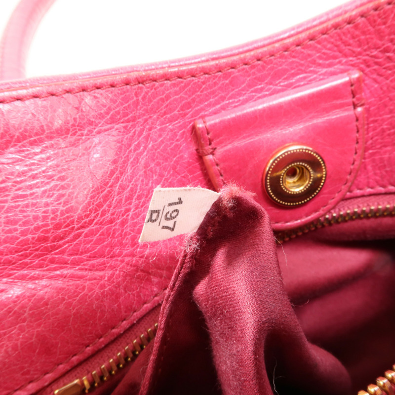 Miu Miu 牛皮皮革2 Way Shoulder手挽肩背兩用袋-9