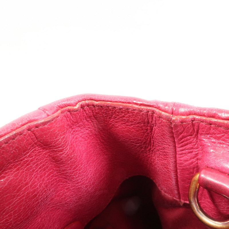 Miu Miu 牛皮皮革2 Way Shoulder手挽肩背兩用袋-14