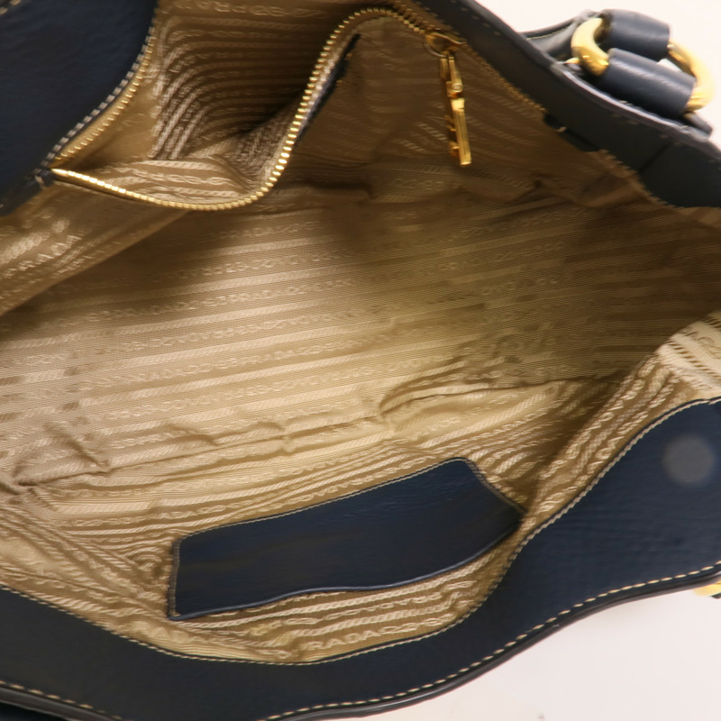 PRADA 牛皮皮革Shoulder Bag肩背袋-4