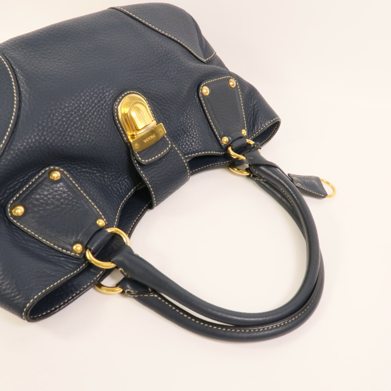 PRADA 牛皮皮革Shoulder Bag肩背袋-5