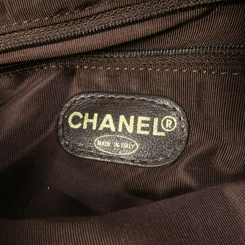CHANEL 麂皮皮革Handbag手挽袋-8