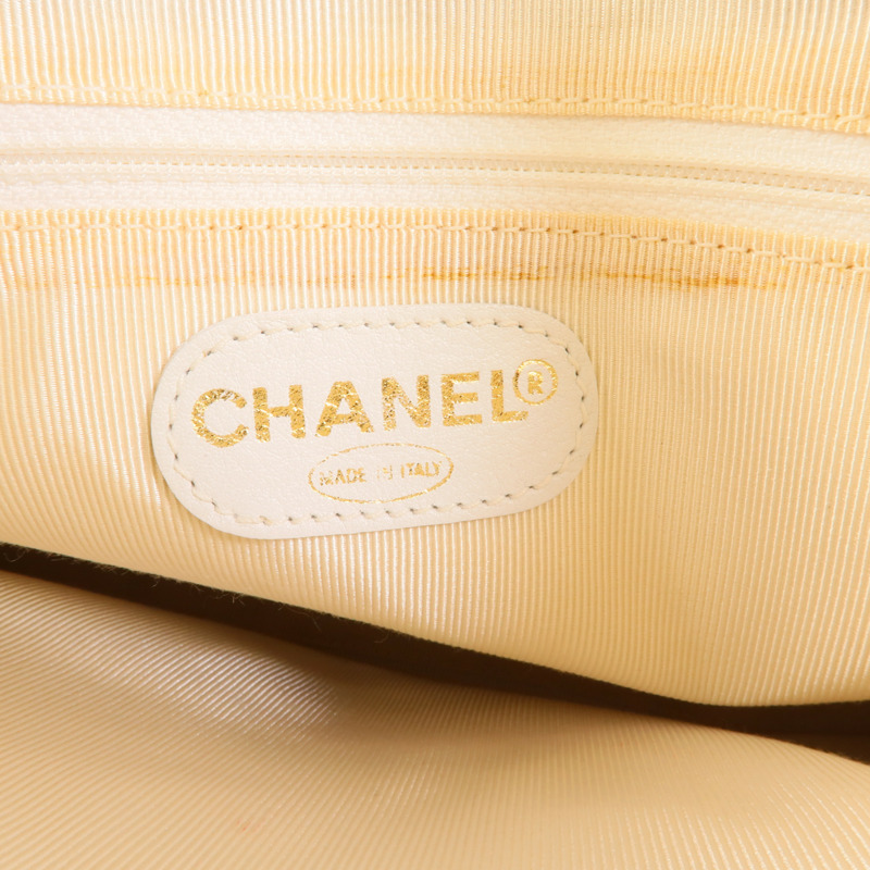 CHANEL 牛皮皮革Chain Shoulder鏈帶肩背袋-8