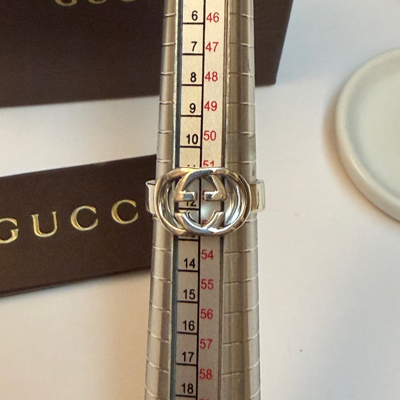 Gucci 經典雙G戒指-13