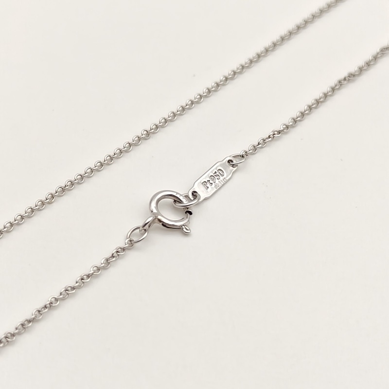 TIFFANY&CO 鑽石pt950Soleste系列鉑金項鏈-3