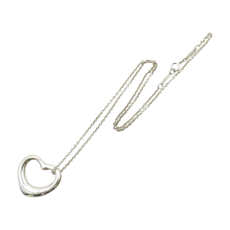 925純銀 Open Heart 項鏈【Tiffany & Co 蒂芬妮】 60020689-2