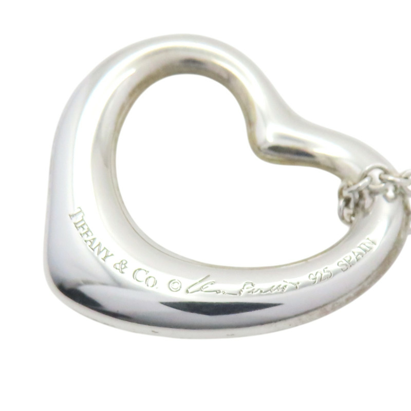925純銀 Open Heart 項鏈【Tiffany & Co 蒂芬妮】 60020689-3