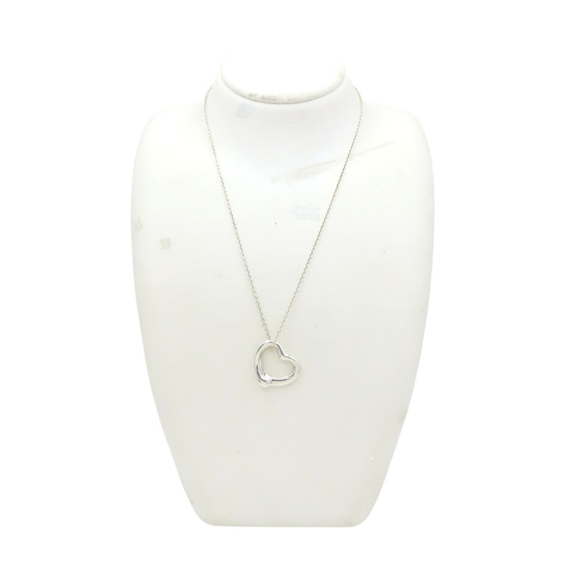 925純銀 Open Heart 項鏈【Tiffany & Co 蒂芬妮】 60020689-8
