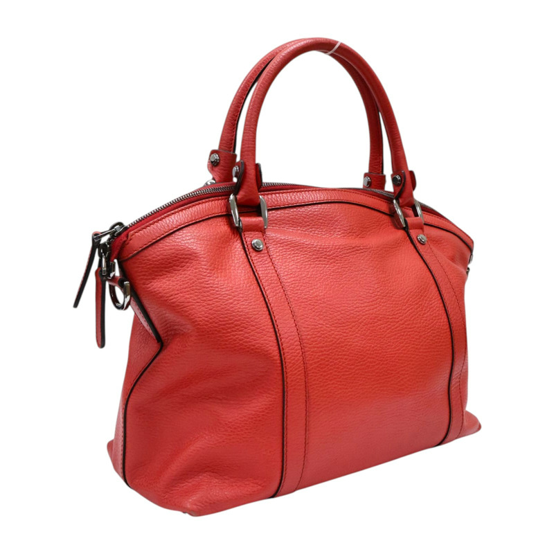 紅色 牛皮 Dome 兩用包【GUCCI 古馳】 341503-1