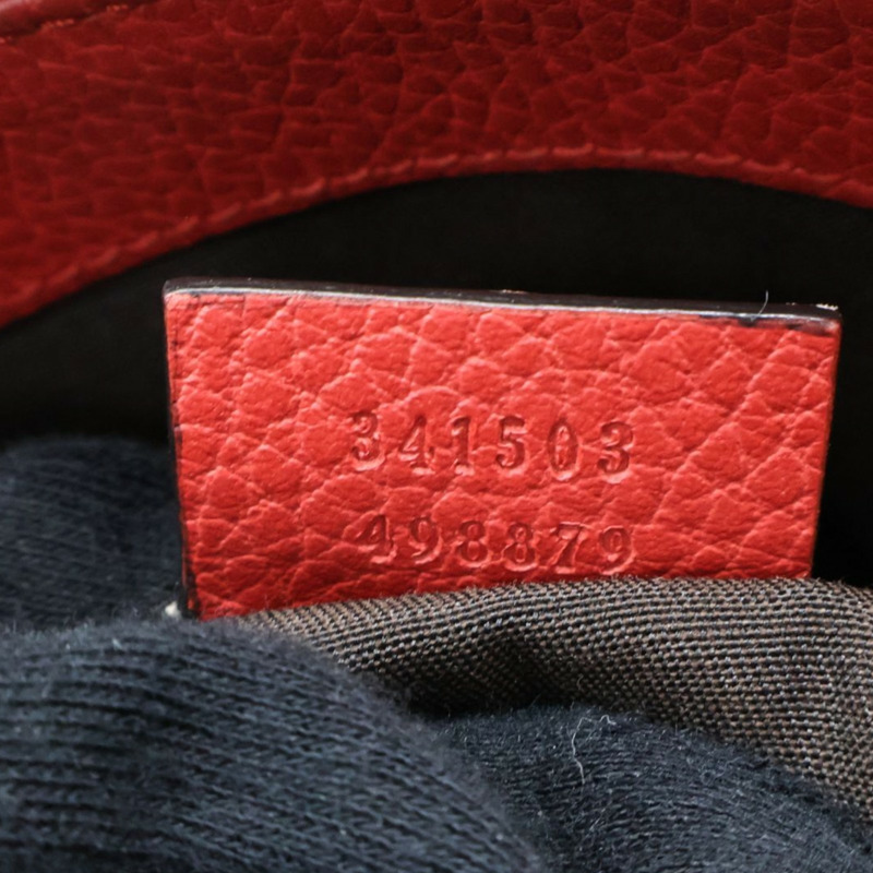 紅色 牛皮 Dome 兩用包【GUCCI 古馳】 341503-4