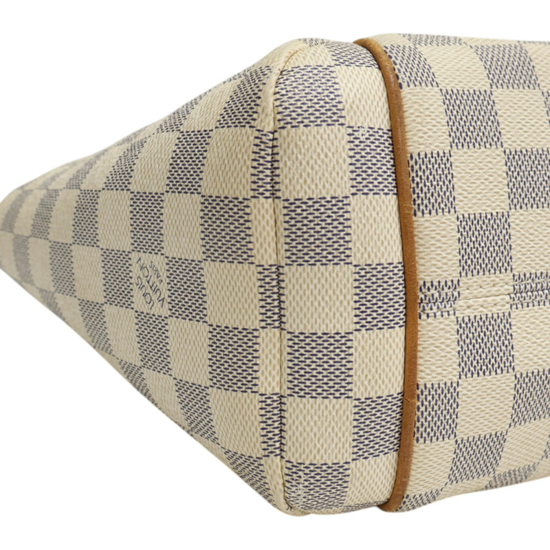 白色 棋盤格帆布 Totally PM 肩背包【LOUIS VUITTON LV 路易威登】 N41280-6