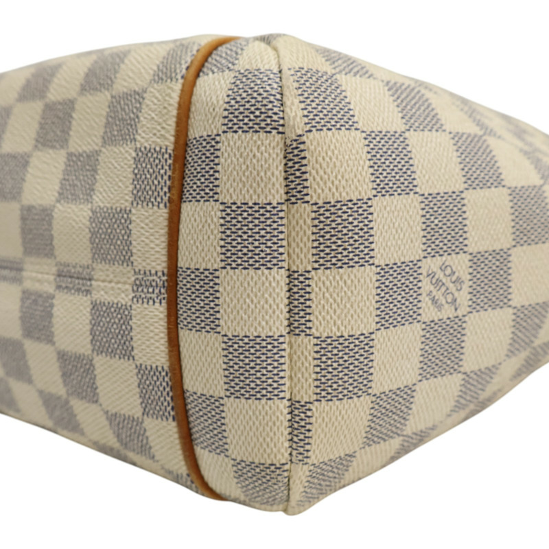 白色 棋盤格帆布 Totally PM 肩背包【LOUIS VUITTON LV 路易威登】 N41280-7