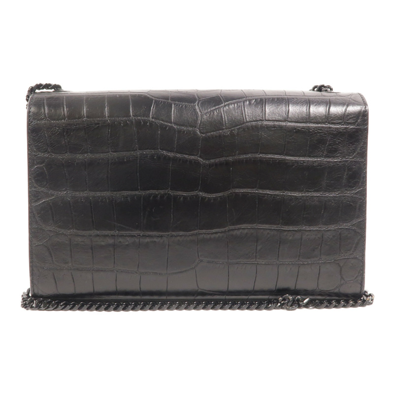 YVES SAINT LAURENT 牛皮皮革Shoulder Bag鏈帶肩背袋-1