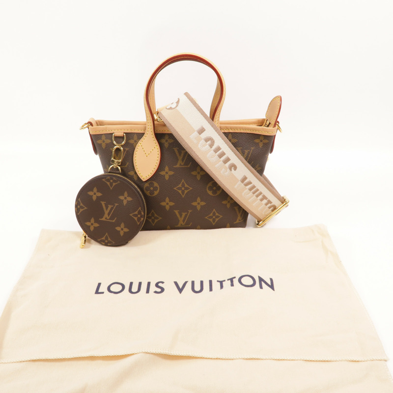 LOUIS VUITTON Monogram Neverfull BB手挽肩背兩用袋-8