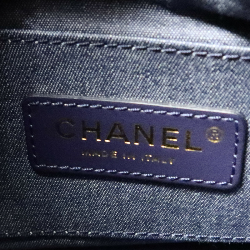 CHANEL 羊皮皮革Bucket Bag手挽肩背兩用袋-5
