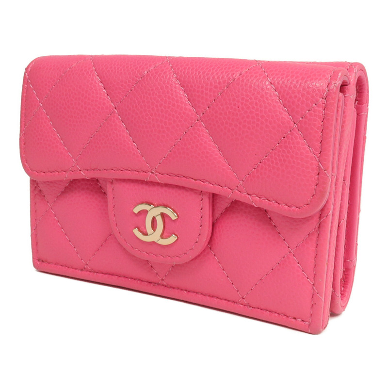 CHANEL 牛皮皮革Small Flap Wallet錢包-2