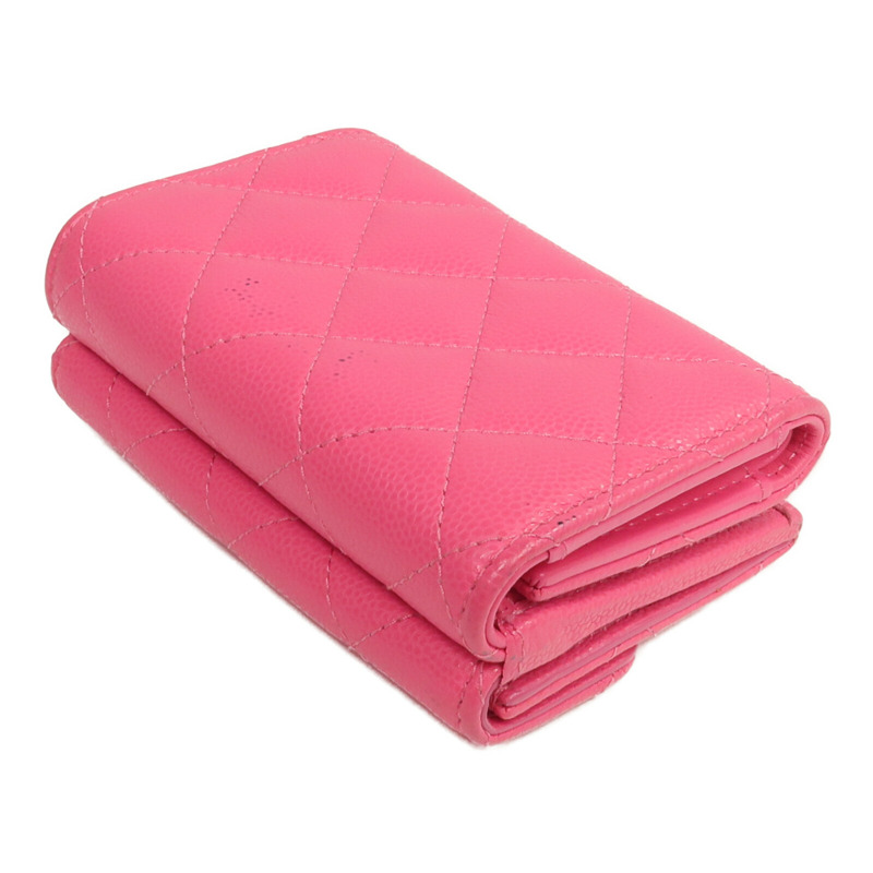 CHANEL 牛皮皮革Small Flap Wallet錢包-4