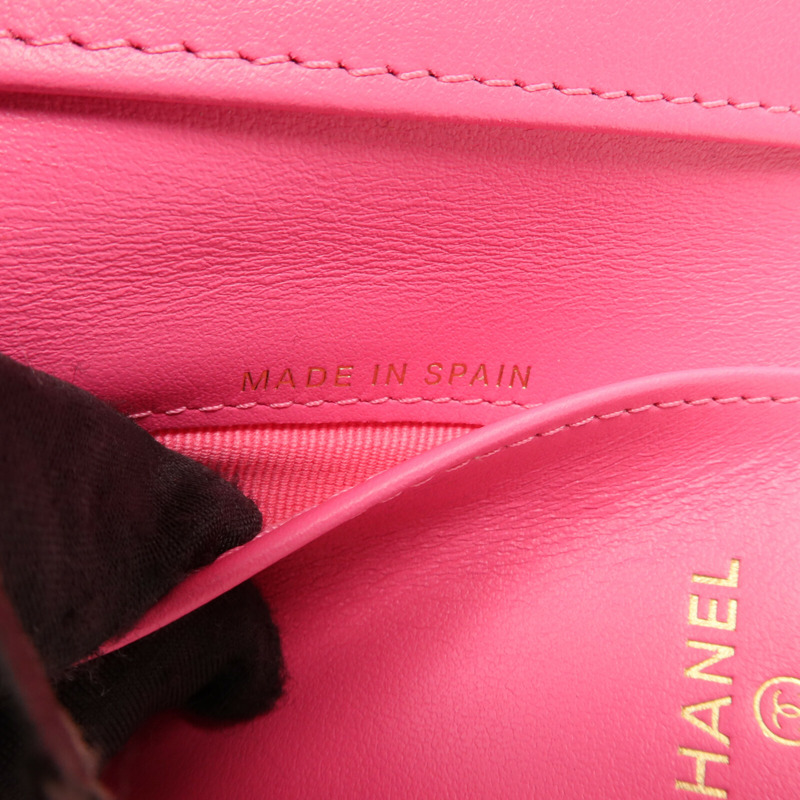 CHANEL 牛皮皮革Small Flap Wallet錢包-9