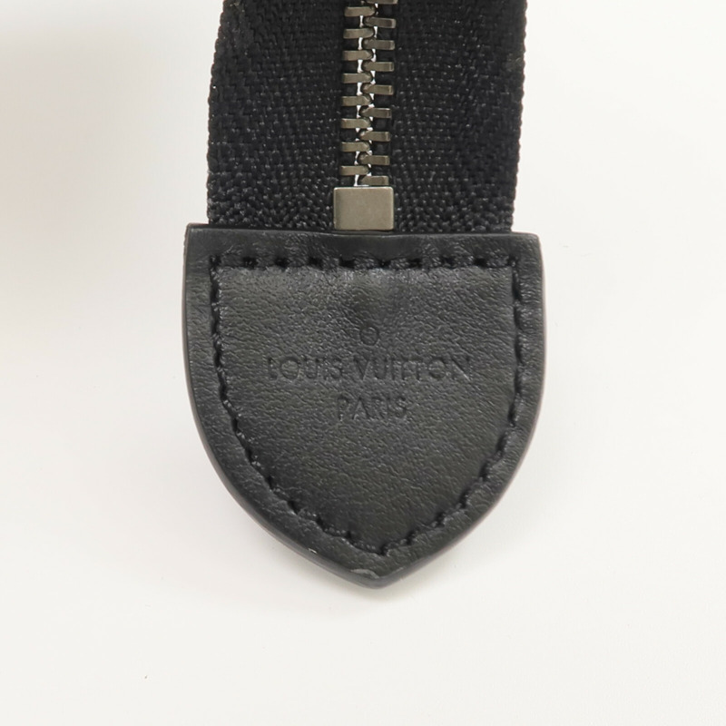 LOUIS VUITTON Monogram Eclipse Key Pouch Voyage鎖匙包-7