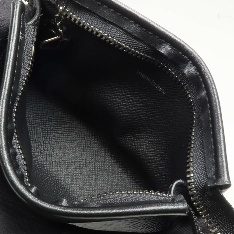 LOUIS VUITTON Monogram Eclipse Key Pouch Voyage鎖匙包-9