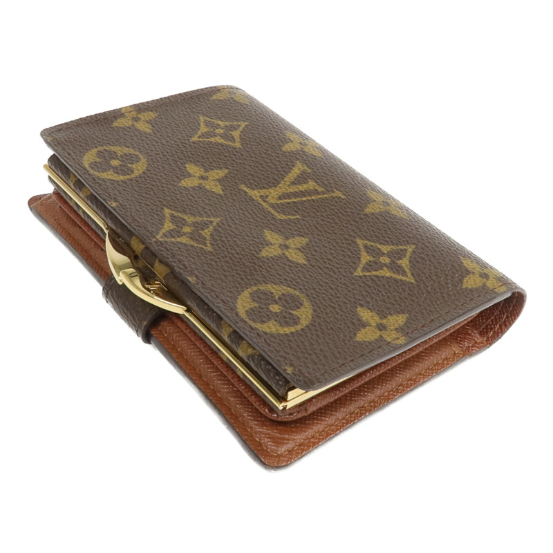 LOUIS VUITTON Monogram Porte Monnaie Billets錢包-4