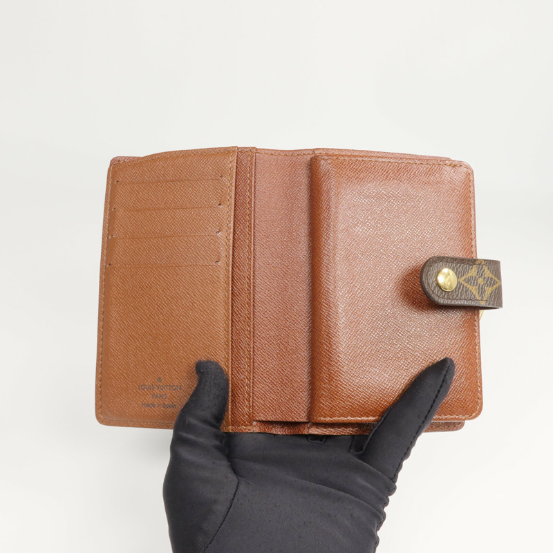 LOUIS VUITTON Monogram Porte Monnaie Billets錢包-12