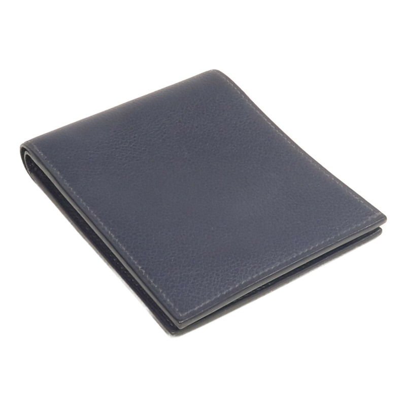 HERMES Evercolor皮革Copernic MC2錢包Bleu Nuit-4