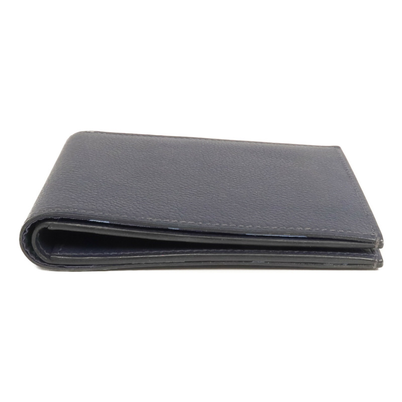 HERMES Evercolor皮革Copernic MC2錢包Bleu Nuit-5