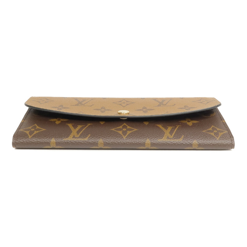 LOUIS VUITTON Monogram/Monogram Reverse  Emilie長錢包-5