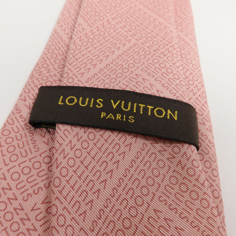 LOUIS VUITTON 絲質Tie領帶-4