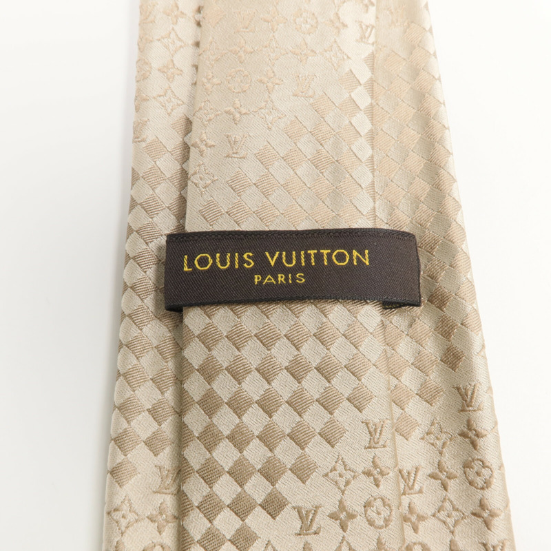LOUIS VUITTON 絲質Tie領帶-4