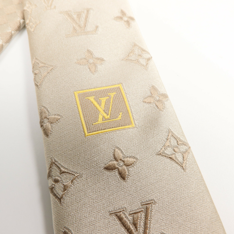 LOUIS VUITTON 絲質Tie領帶-5