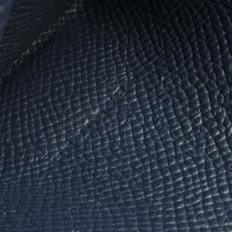 HERMES Epsom皮革Bearn Long Wallet長錢包Bleu Nuit-14