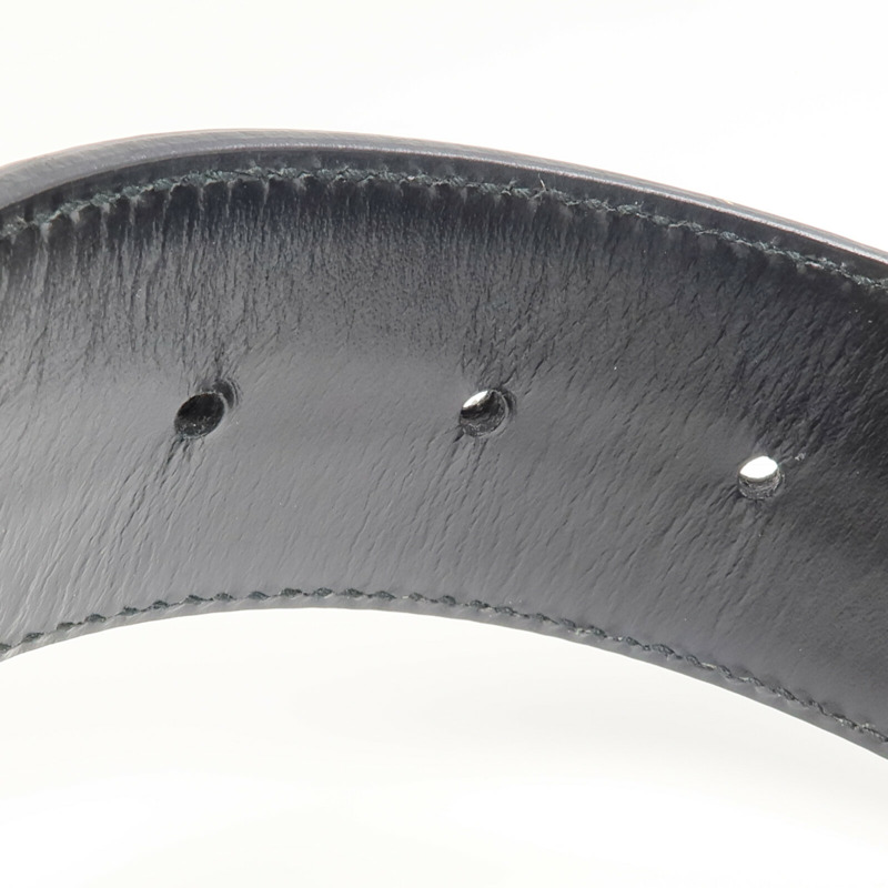 GUCCI 帆布/皮革Interlocking GG Belt腰帶-7