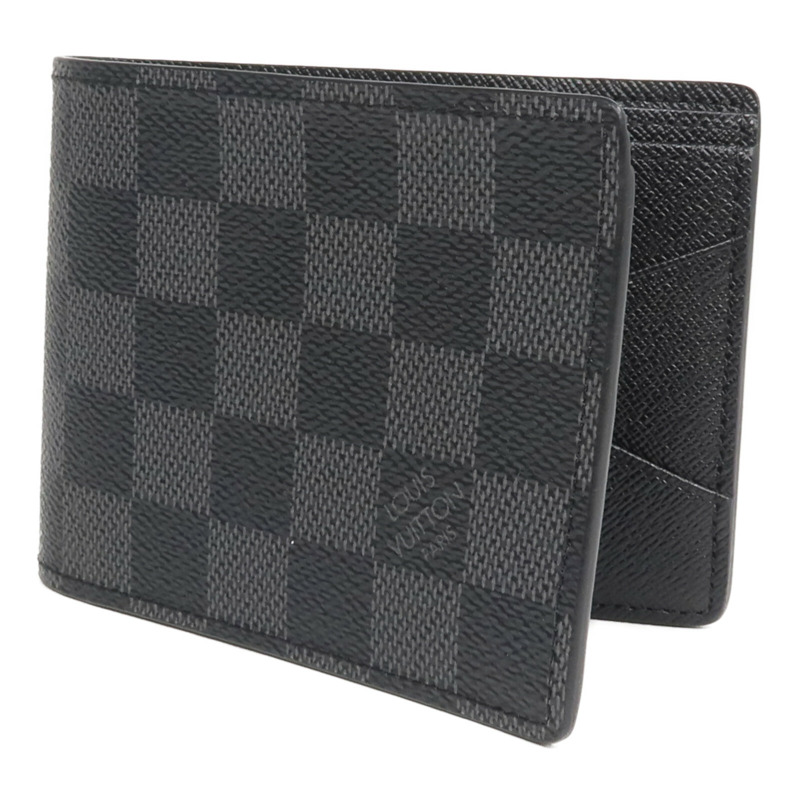 LOUIS VUITTON Damier Graphite Multiple Wallet錢包-2