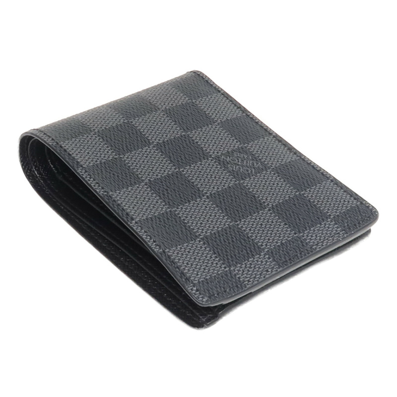 LOUIS VUITTON Damier Graphite Multiple Wallet錢包-4