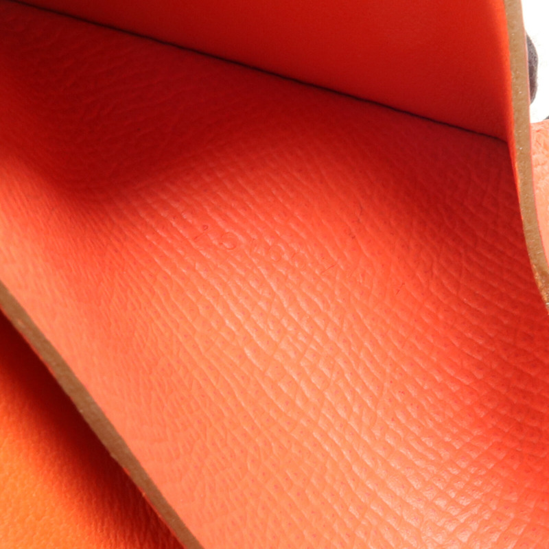 HERMES Epsom皮革Bearn Card Case卡片套Capucine-8