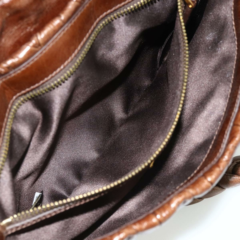【日本直送】Miu Miu Matelasse 鏈條單肩包 皮革 棕色 金 正品 yk20358A-22