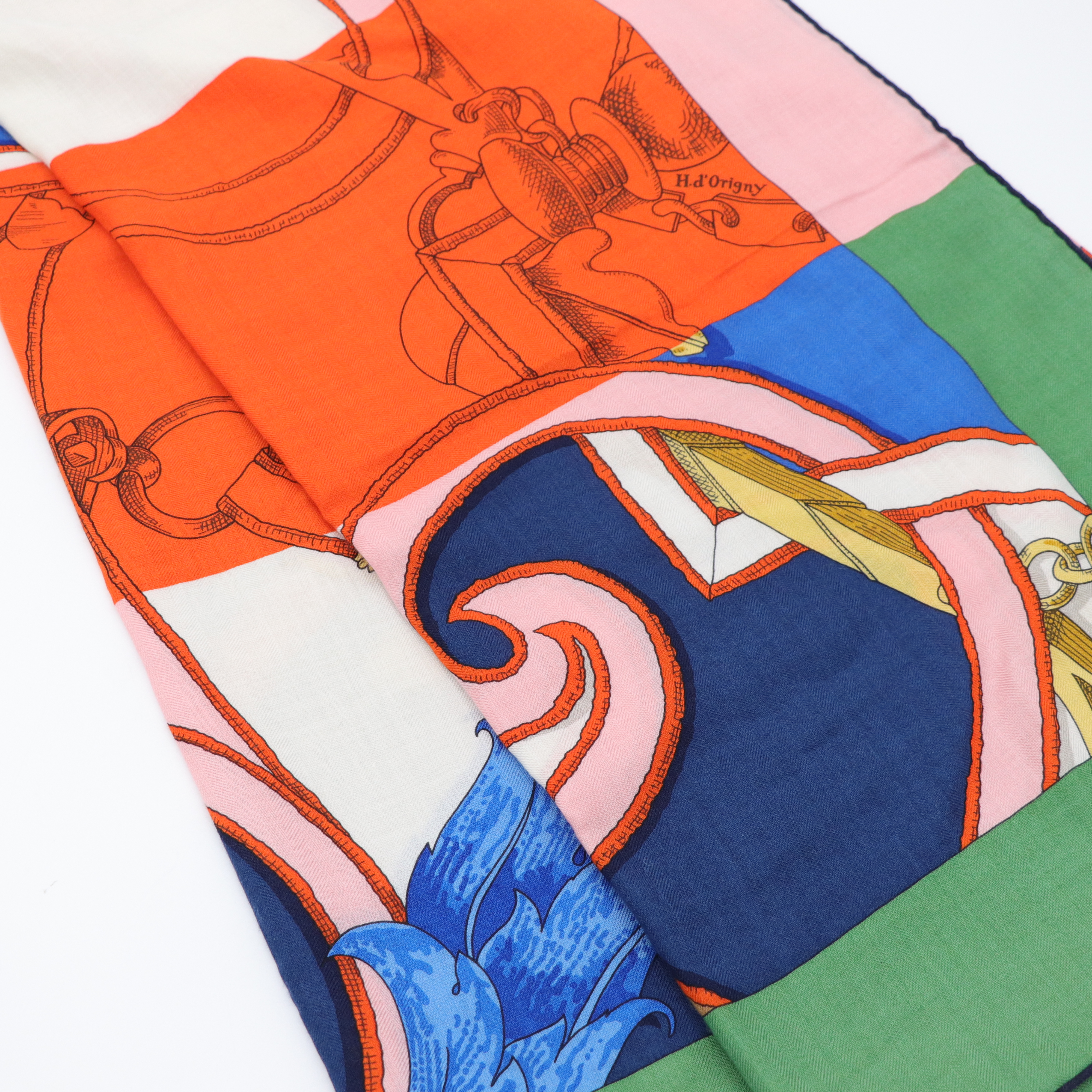 Hermès 愛馬仕 L'Instruction du Roy Bayadere 絲巾-2