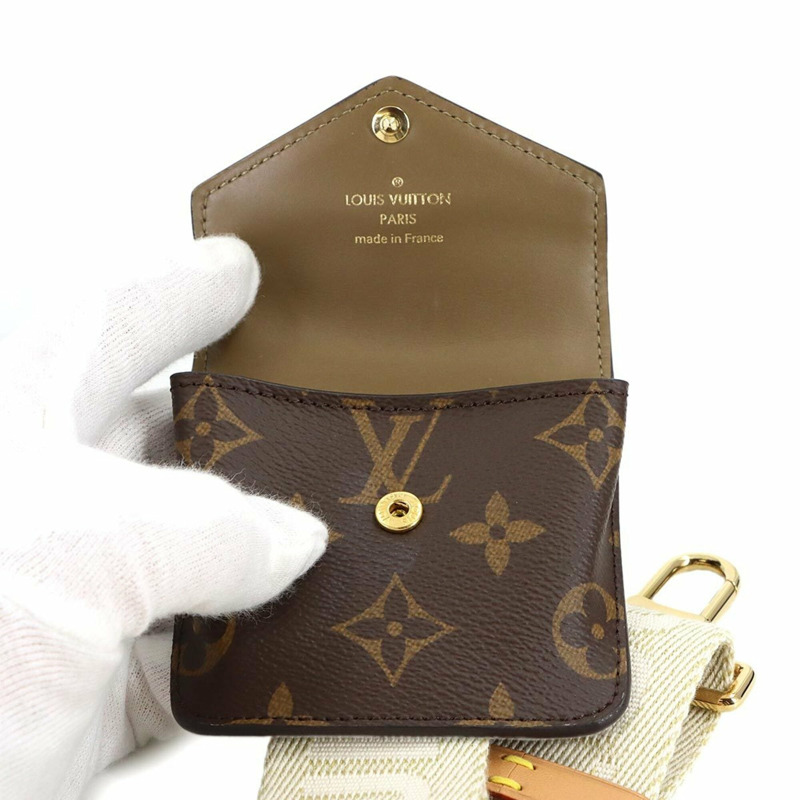 路易威登 Monogram Utility 斜背包兩手提/肩背包 M80446 棕色 RFID 防盜包-8