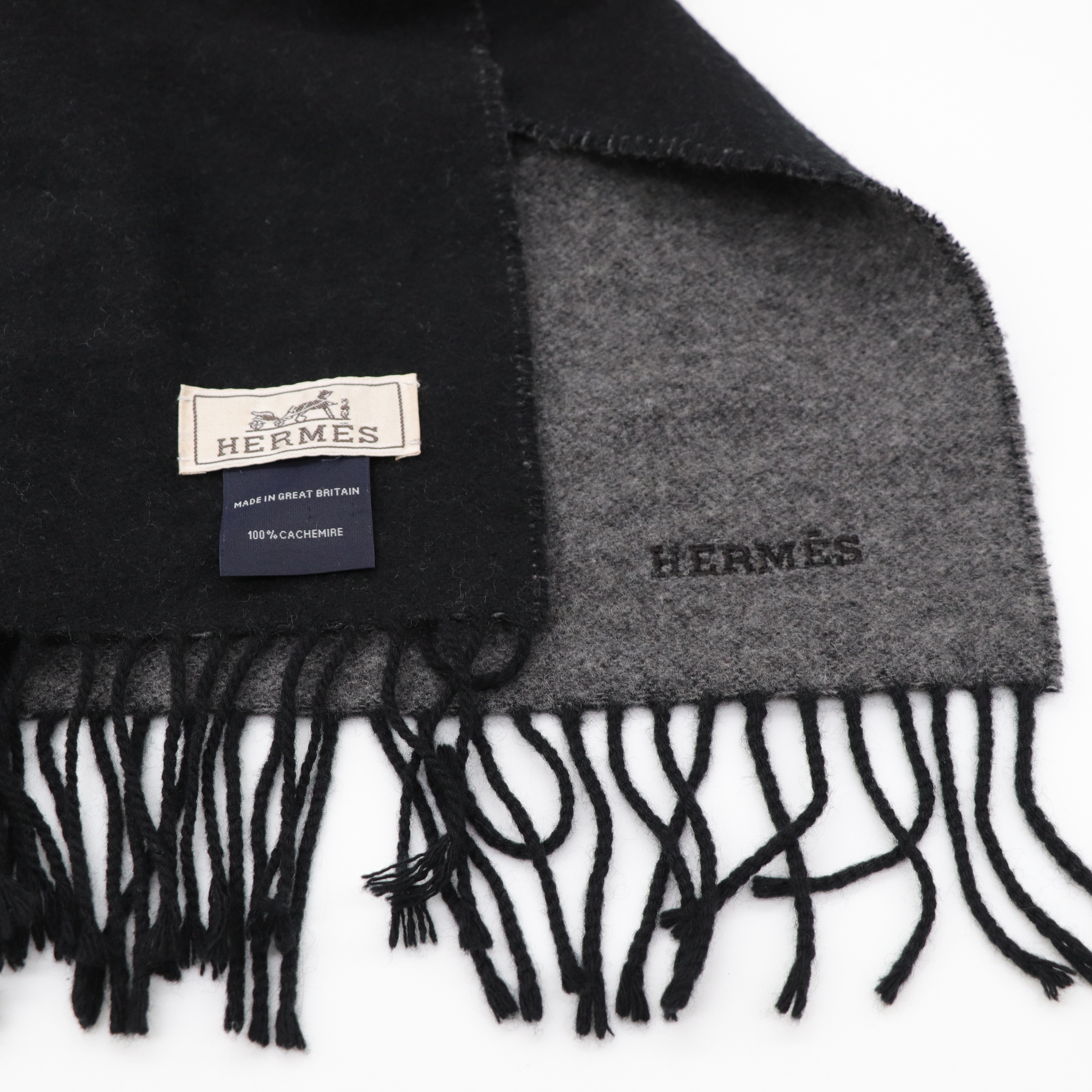 Hermès 愛馬仕 雙面圍巾-2