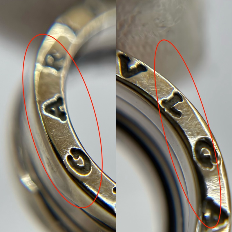BVLGARI 寶格麗 B-ZERO AU750戒指 #50-8