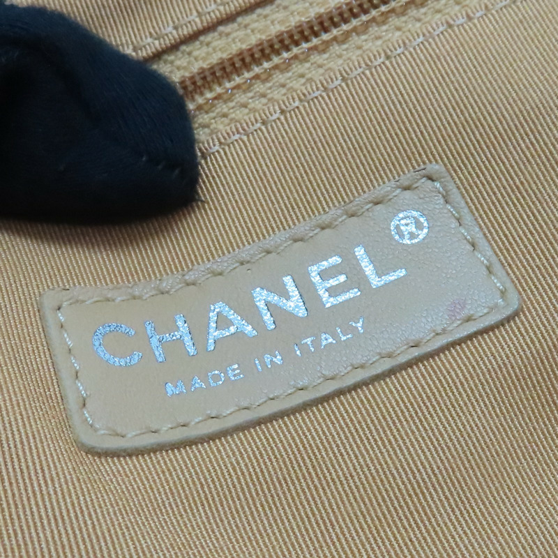 棕色 牛皮 Chain Around 鍊帶 肩背包 銀扣【CHANEL 香奈兒】 A49889-3