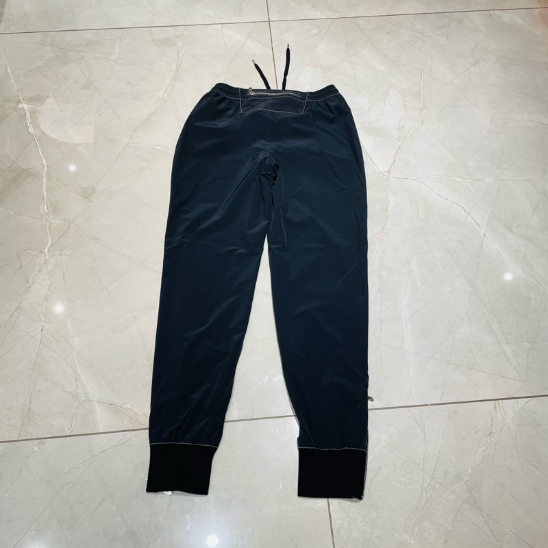 Hermes 愛馬仕 女款深灰黑長褲/收口褲/直筒褲/38號/全新閒置美品-1