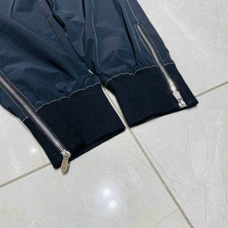 Hermes 愛馬仕 女款深灰黑長褲/收口褲/直筒褲/38號/全新閒置美品-2