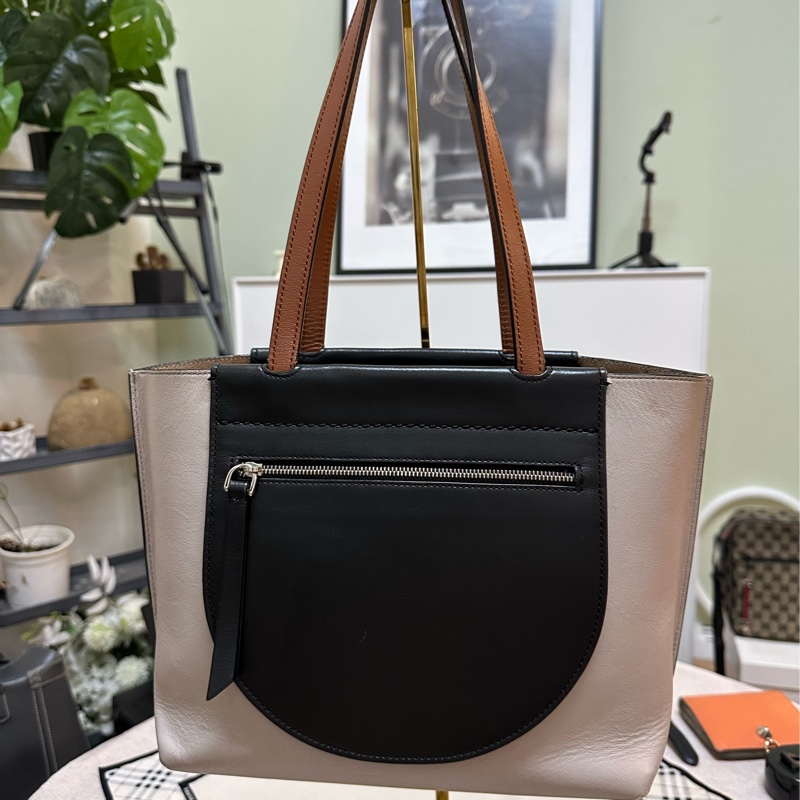 TOD’S拼色托特包 肩背包 Tote-11