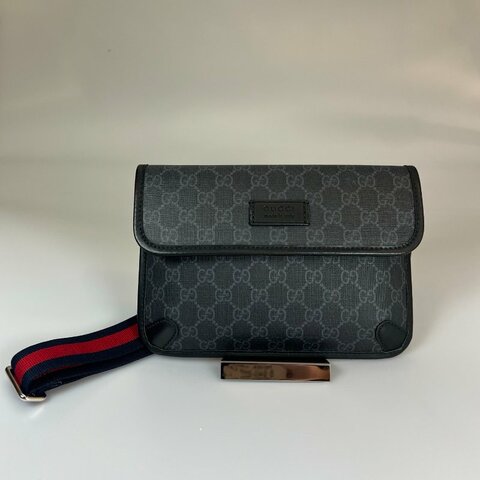 GUCCI 598113  黑老花腰包
