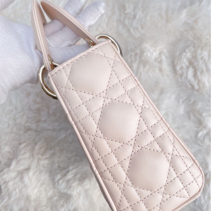 Dior 迪奧 胭脂粉鑽扣三格戴妃-3