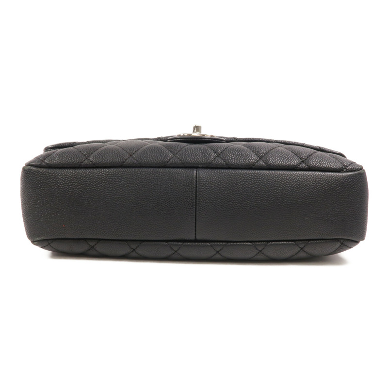 CHANEL 牛皮皮革Easy Flap Bag鏈帶肩背袋-3