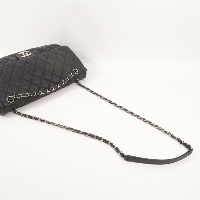 CHANEL 牛皮皮革Easy Flap Bag鏈帶肩背袋-7